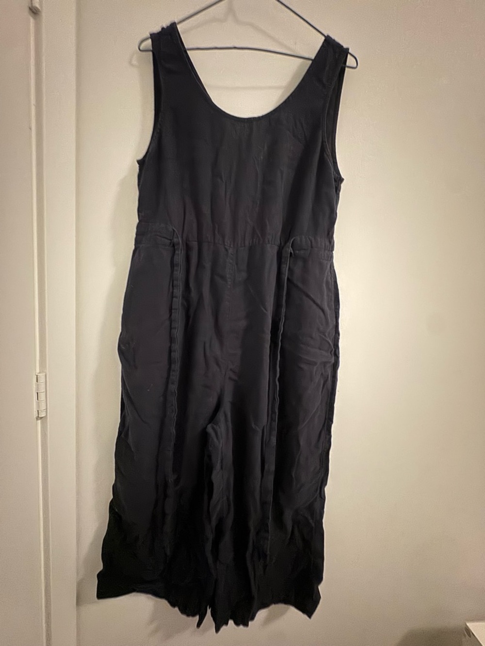 Fat Face Navy Sleeveless Midi Dress
